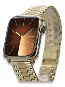 14k 585 aukso apyranka vyrams skirtam Apple watch mbw012apple