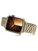 14k 585 aukso apyranka vyrams skirtam Apple watch mbw012apple