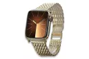 14k 585 aukso apyranka vyrams skirtam Apple watch mbw013apple