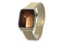 Aukso apyrankė 14k 585 vyrams Apple watch mbw014apple