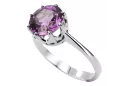 Sterling silver 925 Amethyst Ring Vintage Jewlery vrc157s