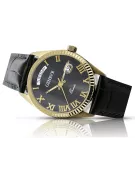 Geneve Women's Geneve Women's Yellow 14K Geneve MW013YD2BC Noir