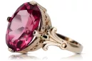 Ruby Original Vintage 14K Rose Gold Ring Vintage Jewlery vrc369r