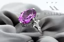 Amethyst Sterling Silber 925 Ring Vintage Schmuck vrc369s