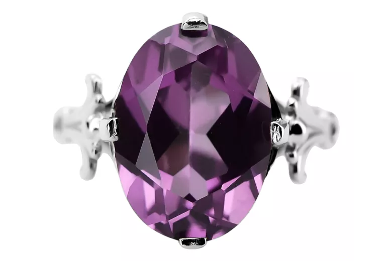 Amethyst Sterling Silber 925 Ring Vintage Schmuck vrc369s