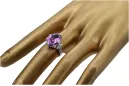 Amethyst Sterling Silber 925 Ring Vintage Schmuck vrc369s