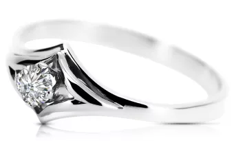 Anneau Réglage Or rose 14 carats vintage d'origine Style vintage vrc351r