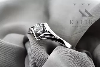 Stil Vintage Inel Setare Original vintage din aur roz de 14k vrc351r