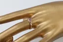 Оригинальное винтажное розовое золото 14 карат Александрит Кольцо Винтаж vrc351r