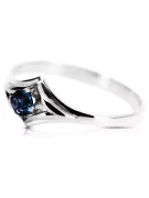 Sapphire Sterling silver 925 Ring Vintage style vrc351s