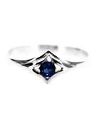 Sapphire Sterling silver 925 Ring Vintage style vrc351s