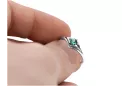 Sterling silver 925 Emerald Ring Vintage craft vrc351s