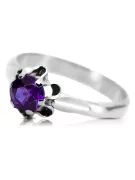 Alexandrite Sterling silver 925 Ring Vintage style vrc094s