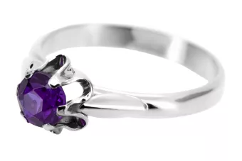 Alexandrite Sterling silver 925 Ring Vintage style vrc094s