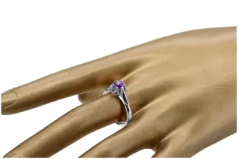 Alexandrite Sterling silver 925 Ring Vintage style vrc094s