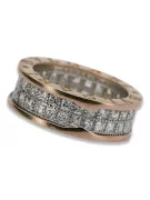 Russische Sowjetrosa rosa 14k 585 gold Vintage ring vrn001