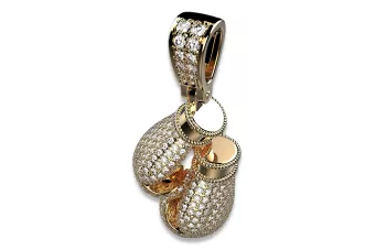 Gold pendant ★ zlotychlopak.pl ★ Gold sample 585 333 low price