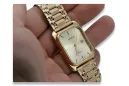 Ceas bărbătesc de aur 14K Geneva, cuarţ japonez, 36.8mm