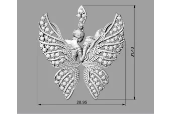 Gold pendant ★ zlotychlopak.pl ★ Gold sample 585 333 low price
