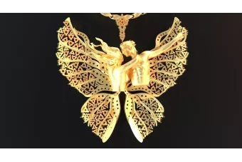 Gold pendant ★ zlotychlopak.pl ★ Gold sample 585 333 low price