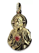 Jezus Medaillon Ikone Anhänger ★ https://zlotychlopak.pl/de/ ★ Gold 585 333 niedriger Preis