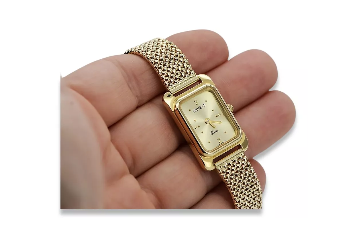 Goldene Herrenuhr Geneve ★ https://zlotychlopak.pl/de/ ★ Goldreinheit 585 333 Niedriger Preis!