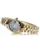 Gold men's watch Geneve ★ zlotychlopak.pl ★ Gold purity 585 333 Low Price!