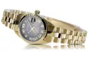 Gold men's watch Geneve ★ zlotychlopak.pl ★ Gold purity 585 333 Low Price!