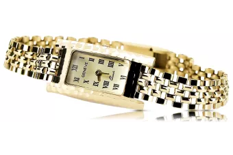 Goldene Damenuhr ★ https://zlotychlopak.pl/de/ ★ Goldreinheit 585 333 Niedriger Preis!