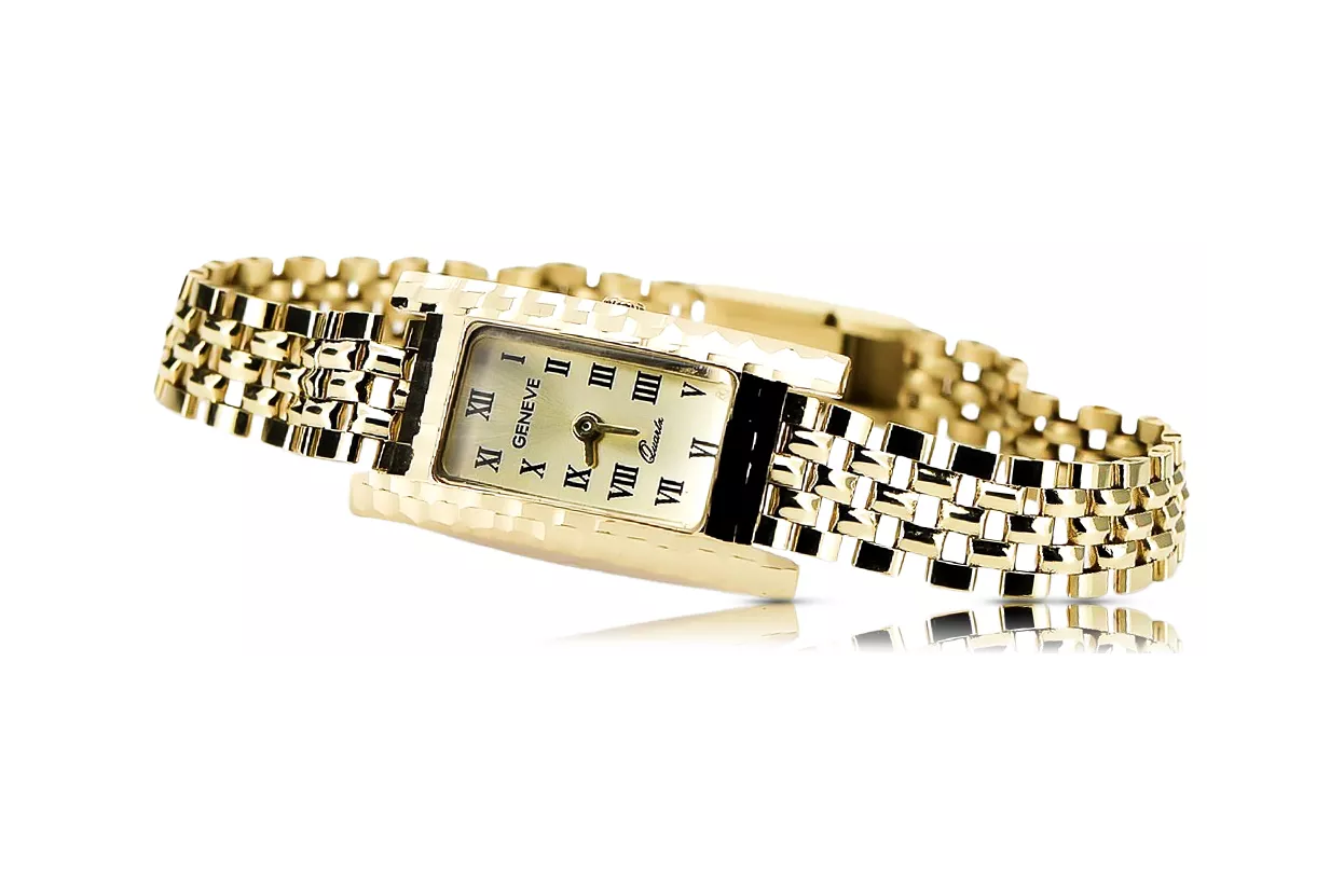 Gold ladies watch ★ zlotychlopak.pl ★ Gold purity 585 333 Low price!