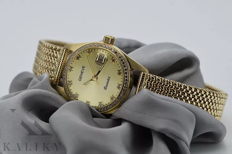 Montre hommes d'or Geneve ★ https://zlotychlopak.pl/fr/ ★ Pureté d'or 585 333 Low Price!