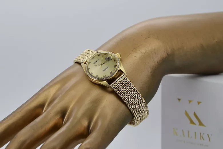 Gold men's watch Geneve ★ https://zlotychlopak.pl/ru/ ★ Золотая чистота 585 333 Низкая Цена!