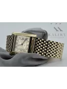 Gold men's watch Geneve ★ zlotychlopak.pl ★ Gold purity 585 333 Low Price!