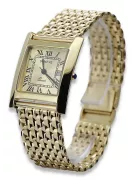 Reloj de oro para hombre Geneve ★ zlotychlopak.pl ★ Pureza de oro 585 333 Precio bajo!