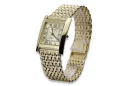 Reloj de oro para hombre Geneve ★ zlotychlopak.pl ★ Pureza de oro 585 333 Precio bajo!