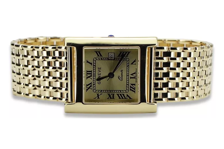 Montre homme en or Genève ★ zlotychlopak.pl ★ Pureté de l’or 585 333 Prix bas!