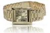 Yellow 14k gold lady watch Geneve mw009y&mbw006y-f