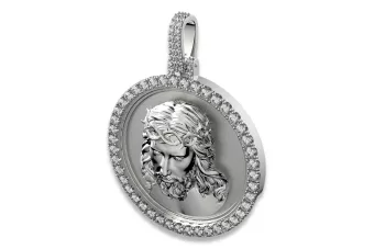 Jis uždės Jėzų iš balto 14k aukso žiedo cgpj004w