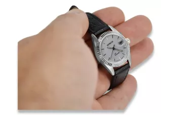 Gold men's watch Geneve ★ zlotychlopak.pl ★ Gold purity 585 333 Low Price!