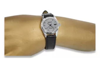 Gold men's watch Geneve ★ zlotychlopak.pl ★ Gold purity 585 333 Low Price!