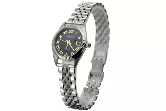 Gold men's watch Geneve ★ zlotychlopak.pl ★ Gold purity 585 333 Low Price!