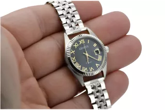 Gold men's watch Geneve ★ zlotychlopak.pl ★ Gold purity 585 333 Low Price!