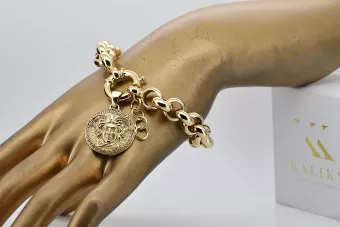 Colgante colgante de oro ★ https://zlotychlopak.pl/es/ ★ Gold Hallmark 585 333 Bajo precio