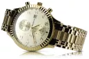 Gold men's watch Geneve ★ zlotychlopak.pl ★ Gold purity 585 333 Low Price!