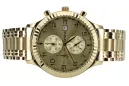 Reloj de oro para hombre Geneve ★ zlotychlopak.pl ★ Pureza de oro 585 333 Precio bajo!