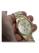 Reloj de oro para hombre Geneve ★ zlotychlopak.pl ★ Pureza de oro 585 333 Precio bajo!