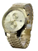 Reloj para hombres de oro Geneve ★ https://zlotychlopak.pl/es/ ★ Pureza de oro 585 333 Precio bajo!
