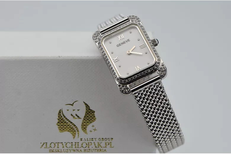 Gold men's watch Geneve ★ zlotychlopak.pl ★ Gold purity 585 333 Low Price!