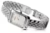 Blanc 14k or 585 Lady montre-bracelet rectandulaire Geneve lw003wdwbalbw008w