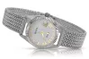 Montre-bracelet pour dame en or 14k 585 montre-bracelet Geneve cadran perle lw020wdpr pendantlbw003w